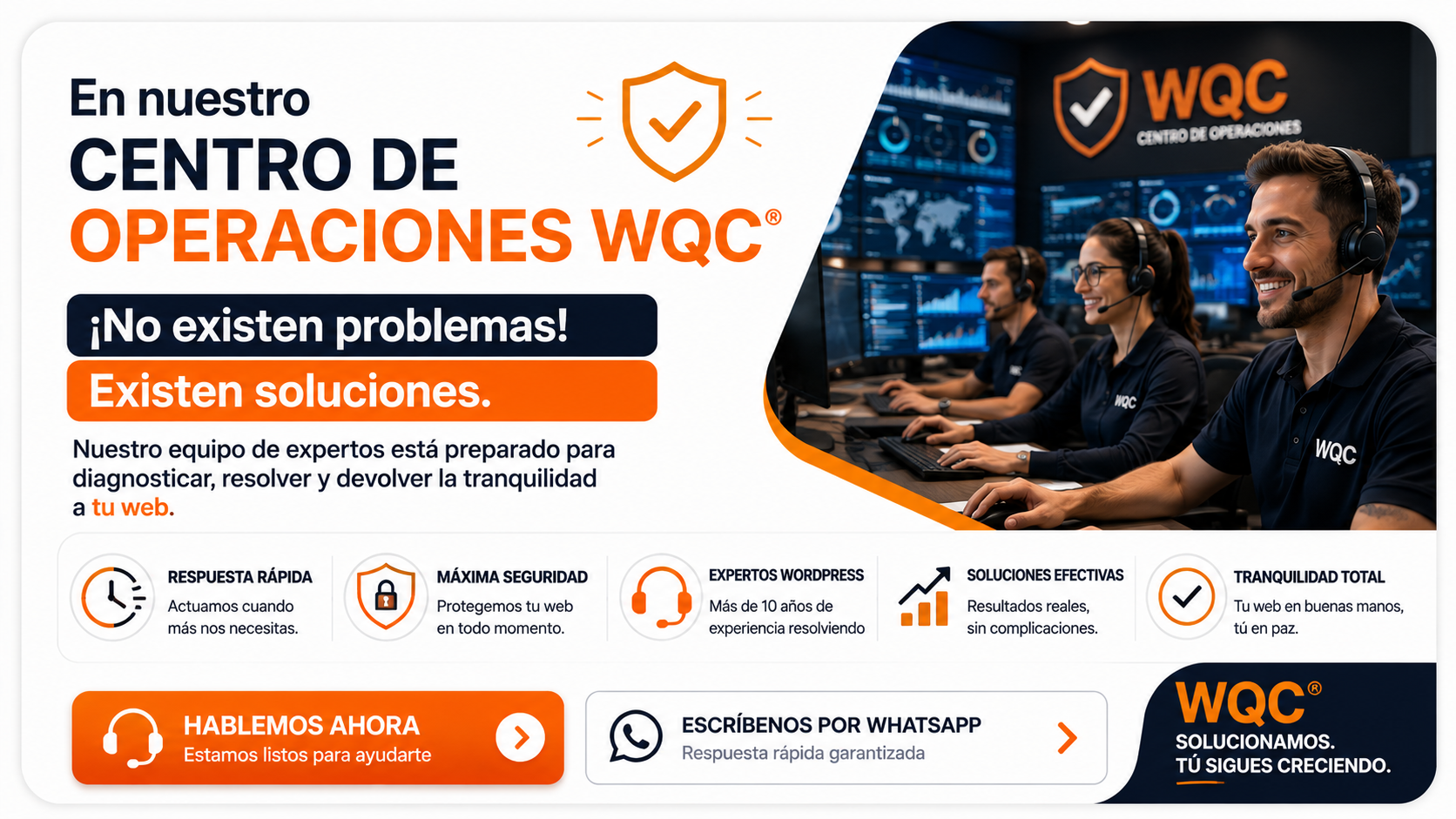 Centro de operaciones -WQC - Web que Convierte