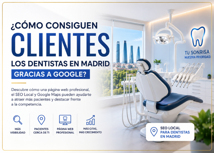 web que convierte - clinica dental